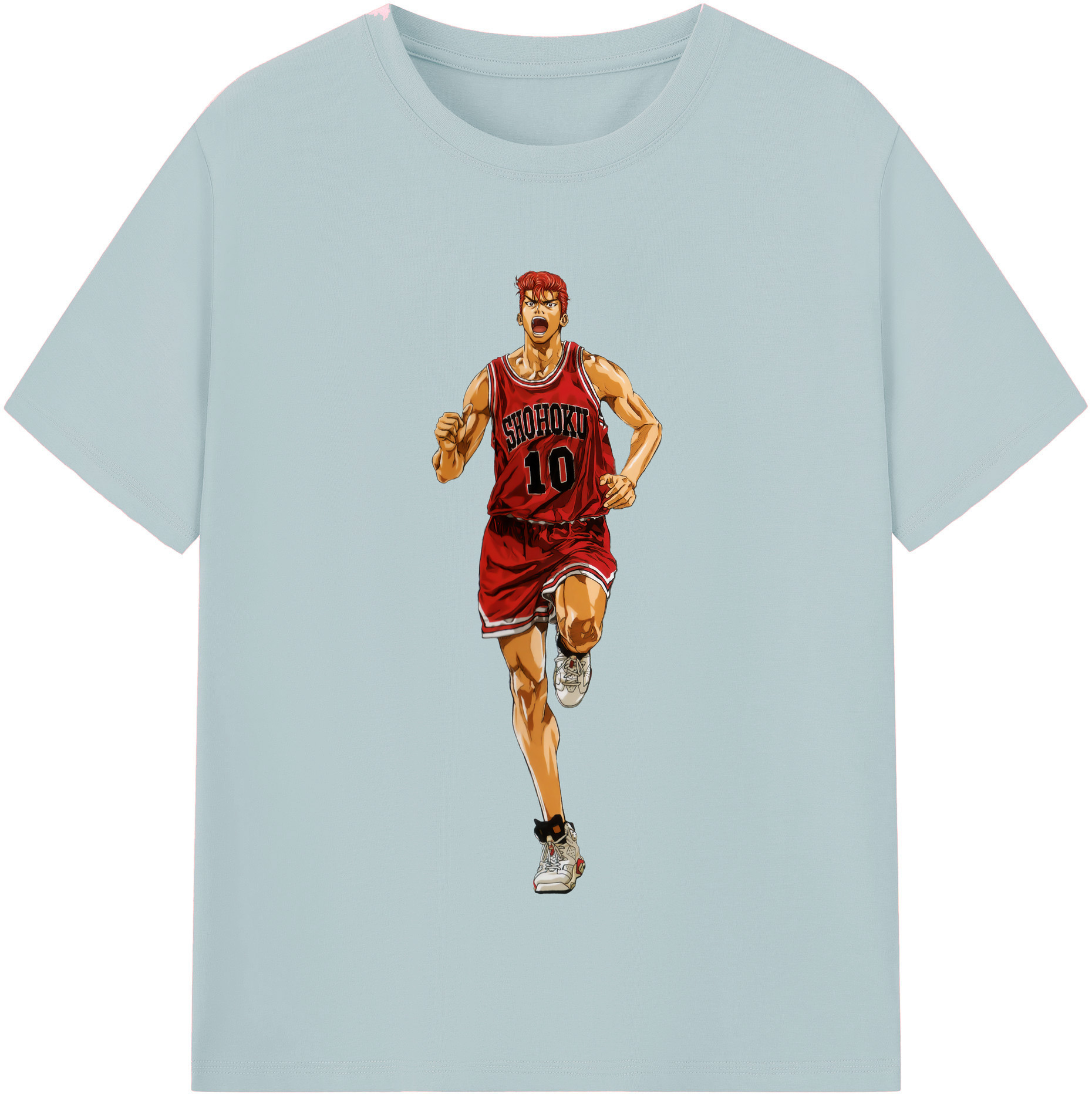 （画像用） SLAM DUNK／スラムダンク 綿100％半袖Tシャツ（フロントプリント）